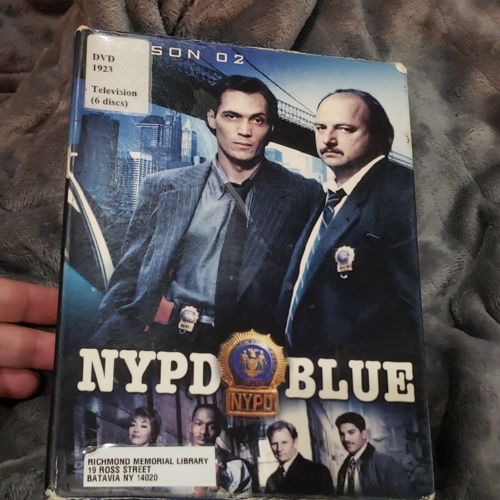 🤯3/$12 NYPD Blue Season 2 DVD Box Set